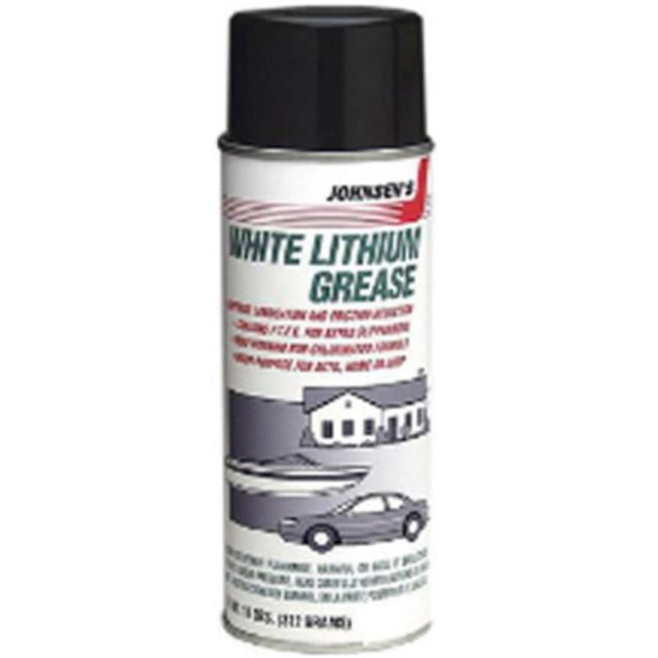Johnsens 4604 11 oz White Lithium Grease