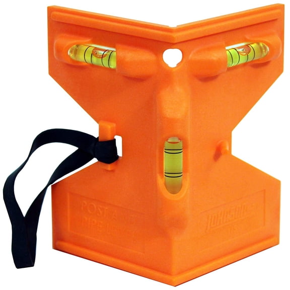 Johnson Fishing Post Level 175-O GloOrange - Durable Plastic, 3 Vials - 1 Piece, Orange