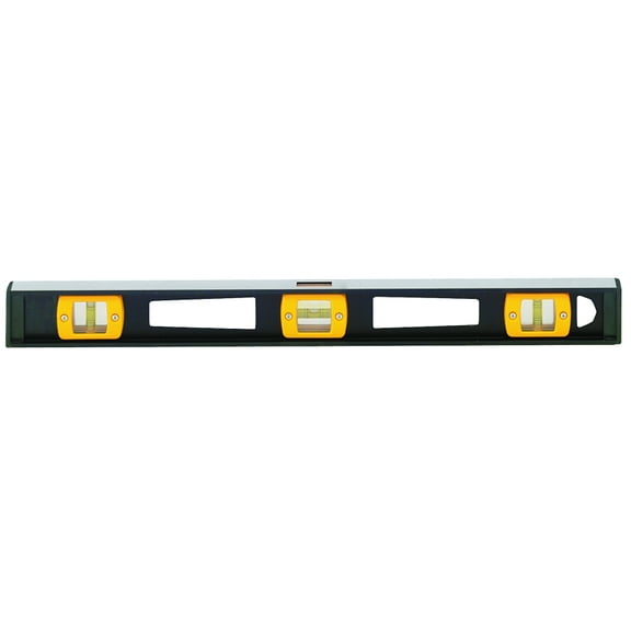Johnson 48 in. Aluminum I-Beam Level 3 vial