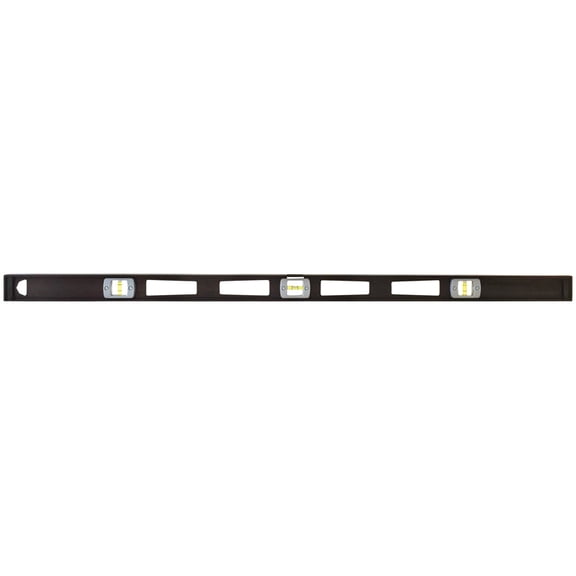 Johnson 48 in. Aluminum I-Beam Level 3 vial