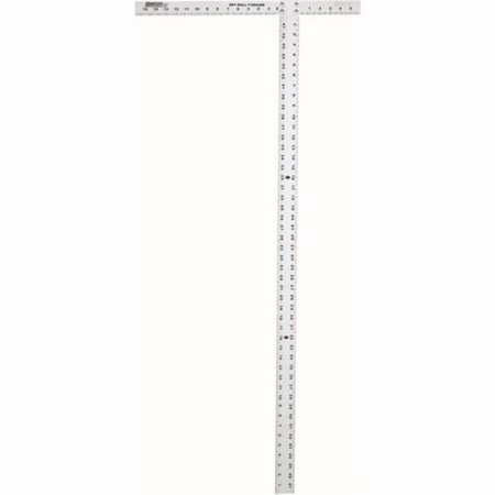 Johnson 48 in. L x 22 in. H Aluminum T-Square Silver