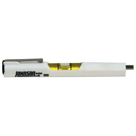 Johnson 5 in. Plastic Magnetic Pocket Line Level 1 vial