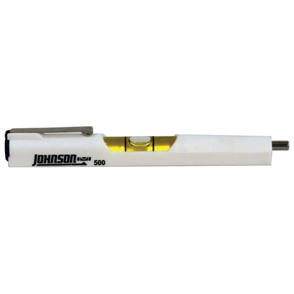JOHNSON LEVEL & TOOL 5-Inch Pocket Level with Magnetic Pickup 500