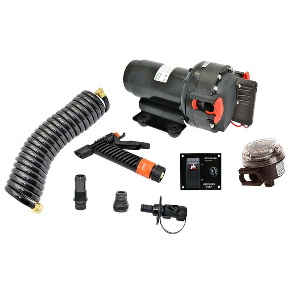 Johnson 64534-24 Aqua Jet 5.2 GPM Wash Down Pump Kit, 24V
