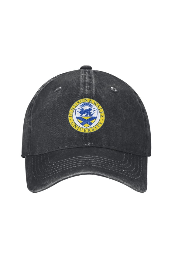 Johnson A Wales University Hat Adult Adjustable Classic Washed Casquette Cap Hat Baseball Cap