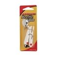 thumbnail interactive-video image 1 of Johnson Original Beetle Spin Fishing Lure, White Red Dot, 2 in, 1 of 6