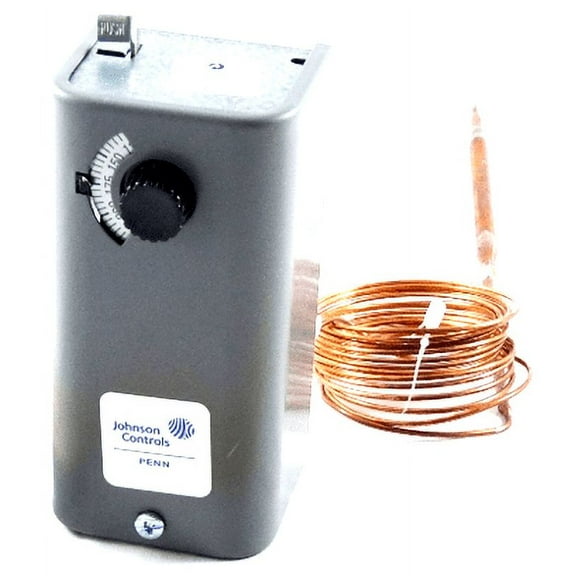 Johnson Controls A19ADB-22 - 90/325F, MANUAL RESET, 8' CAP