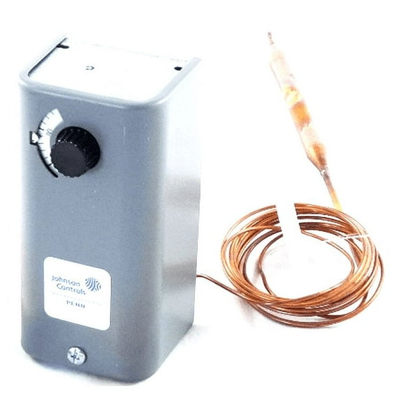 Johnson Controls A28AA-36 - 40/90F 6'CAP 2-STG, 2-SPDT Thermostat for Precise Temperature Control