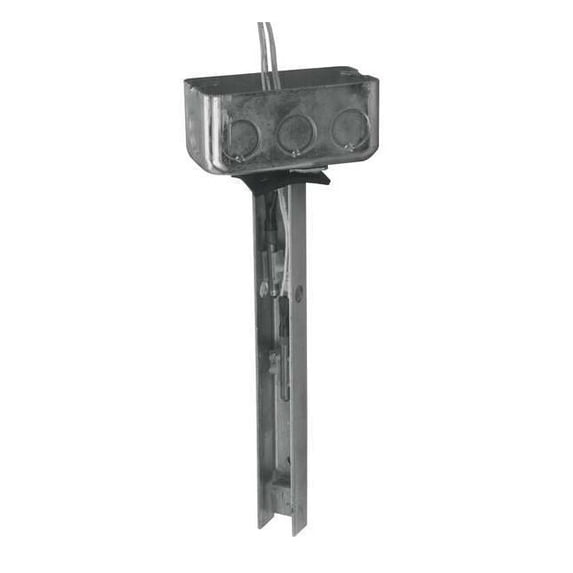 Johnson Controls Temperature Sensor Duct Mount Plate, Gray TE-6001-1