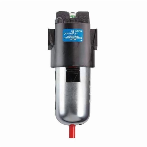 Johnson Controls Pneumatic Oil Filter,3/8 In. NPT,17 cfm A-4000-1048