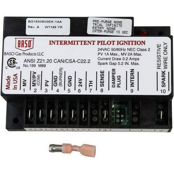 Johnson Controls G67AG-3D Ignition Control for Johnson Controls Part# G67AG-3D
