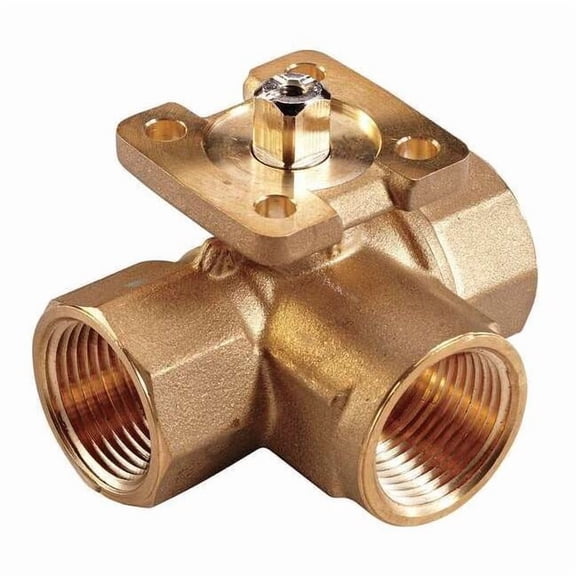 Johnson Controls Ball Valve,3 Way,SS Trim,(F)NPT 3/4 VG1845BN