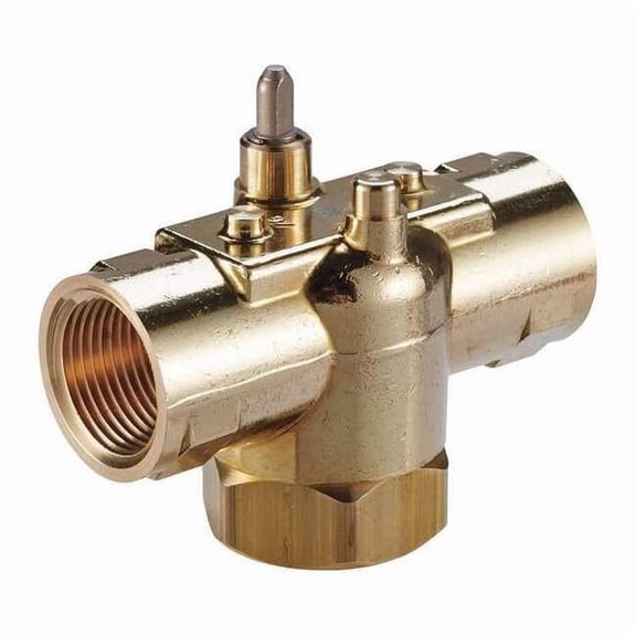 Johnson Controls Zone Valve,3 Way,Modulating,(F)NPT 1/2 JM3221