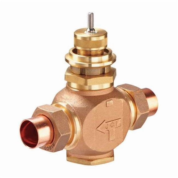 Johnson Controls Hydronic Globe Valve,Two-Way,3/4 in VG7251LT