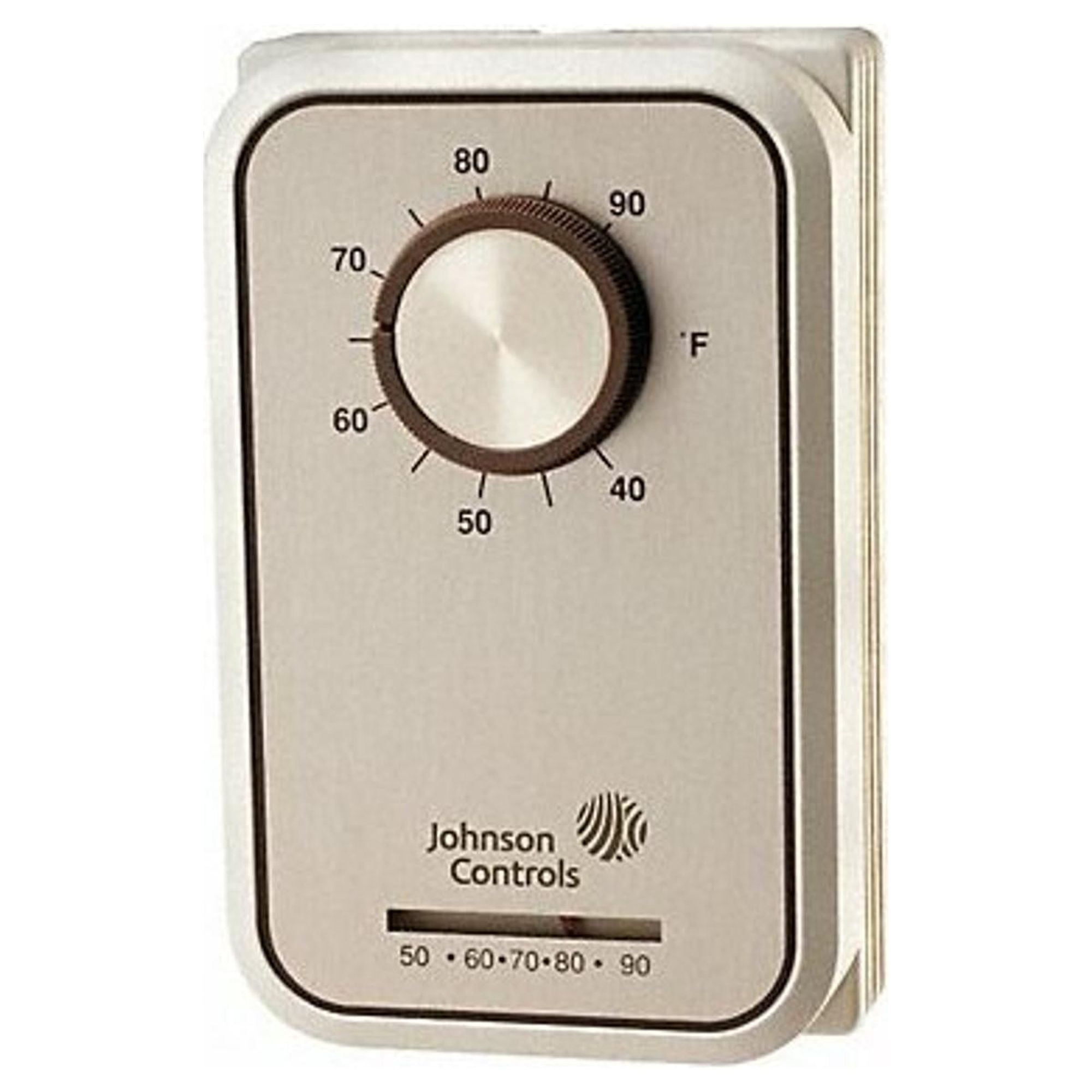 Johnson Controls Line Volt NP Analog Tstat 1H,White,SPST T26A-15C -  Walmart.com