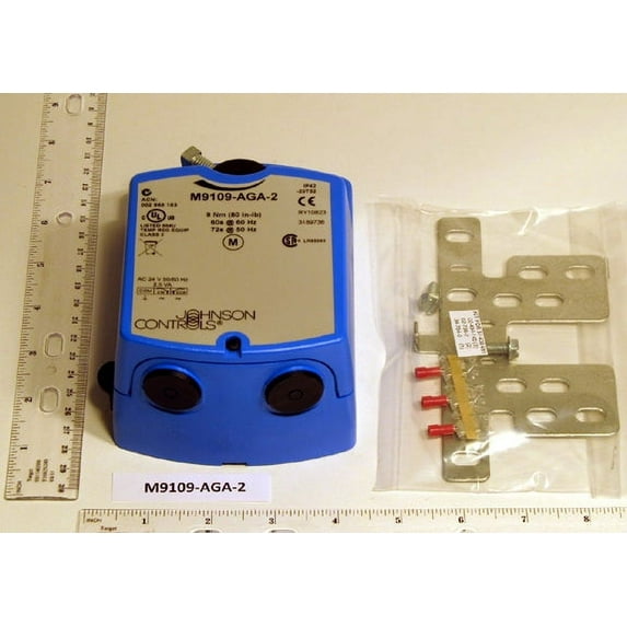 Johnson Controls M9310-HGA-2 Electric Non-Spring Return Proportional Control Actuator w/ 120" Plenum Cable, replacement for M9106-IGA-2, M9109-GGA-2