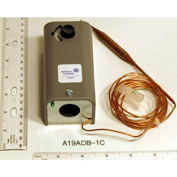 Johnson Controls New A19ADB-1C - Remote Bulb Temperature Control W/Manual Reset 100