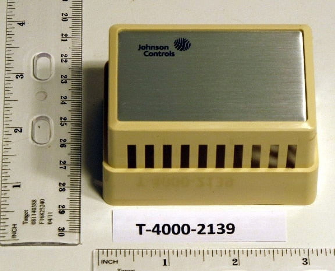 Johnson Controls New T-4000-2139 - Beige Plastic Cover Horizontal W/O Thermometer or S Thermostats