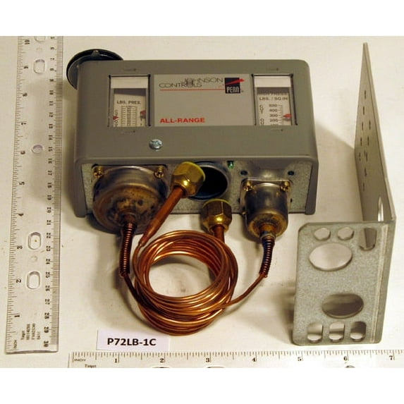 Johnson Controls P72LB-1C - Two Pole Dual Pressure Control 20 /100#:100/425# 3