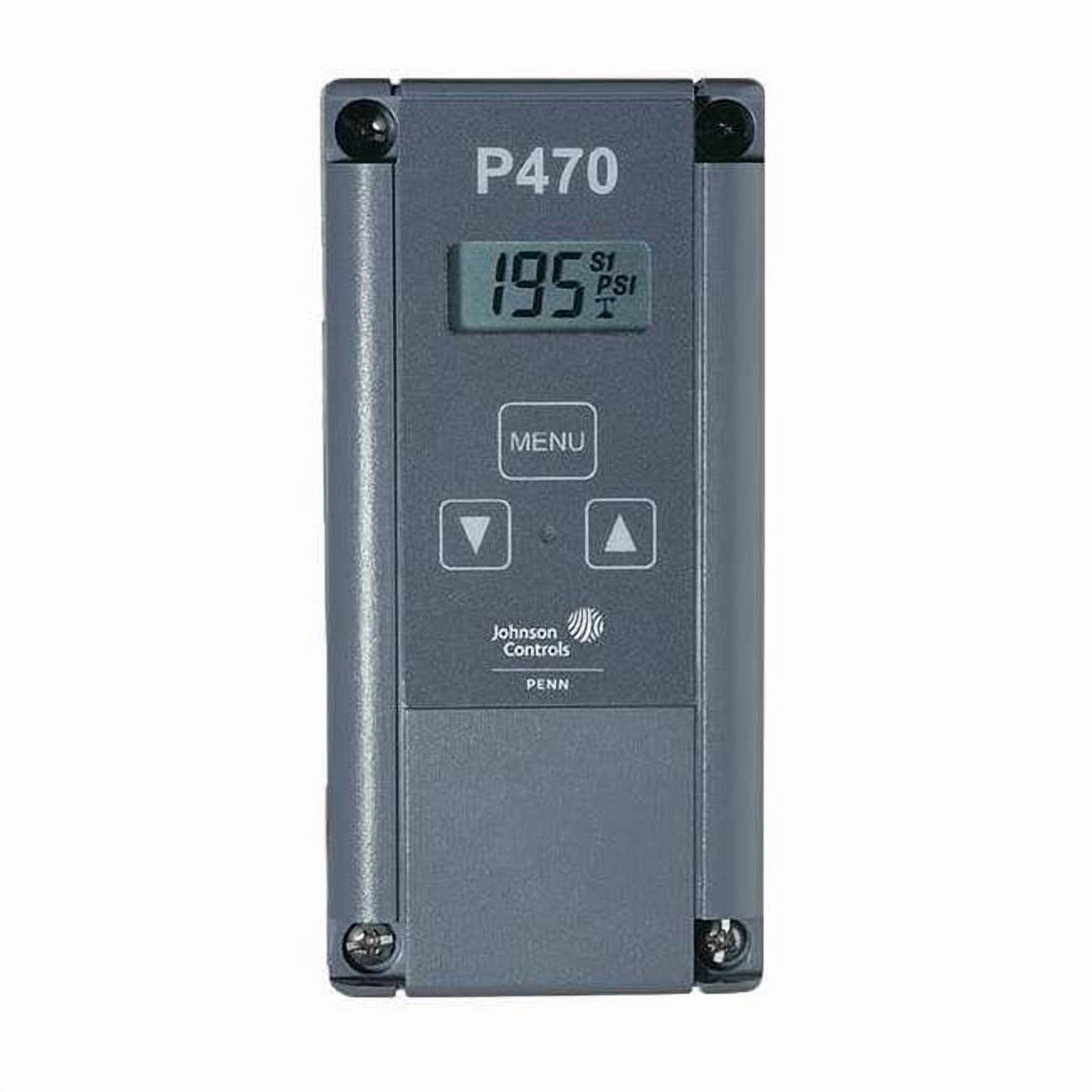 Johnson Controls Electronic Pressure Control,120/240V P470EB-1C ...