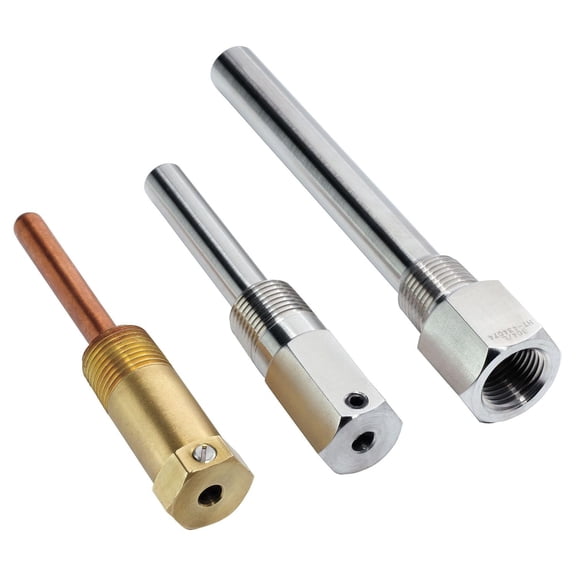 Johnson Controls - - TE-6300W-101 Immersion Well, 1/2" NPT, Bulb Diameter 3/8" CA1