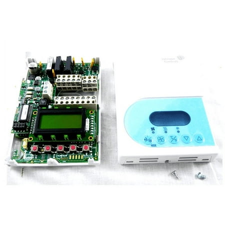 Johnson Controls TEC3612-14-000 TEC3000 BACnet or N2 Networked Thermostat Controller w/ Dehumidification (White), replacement for TEC3610-00-000, TEC3612-00-000