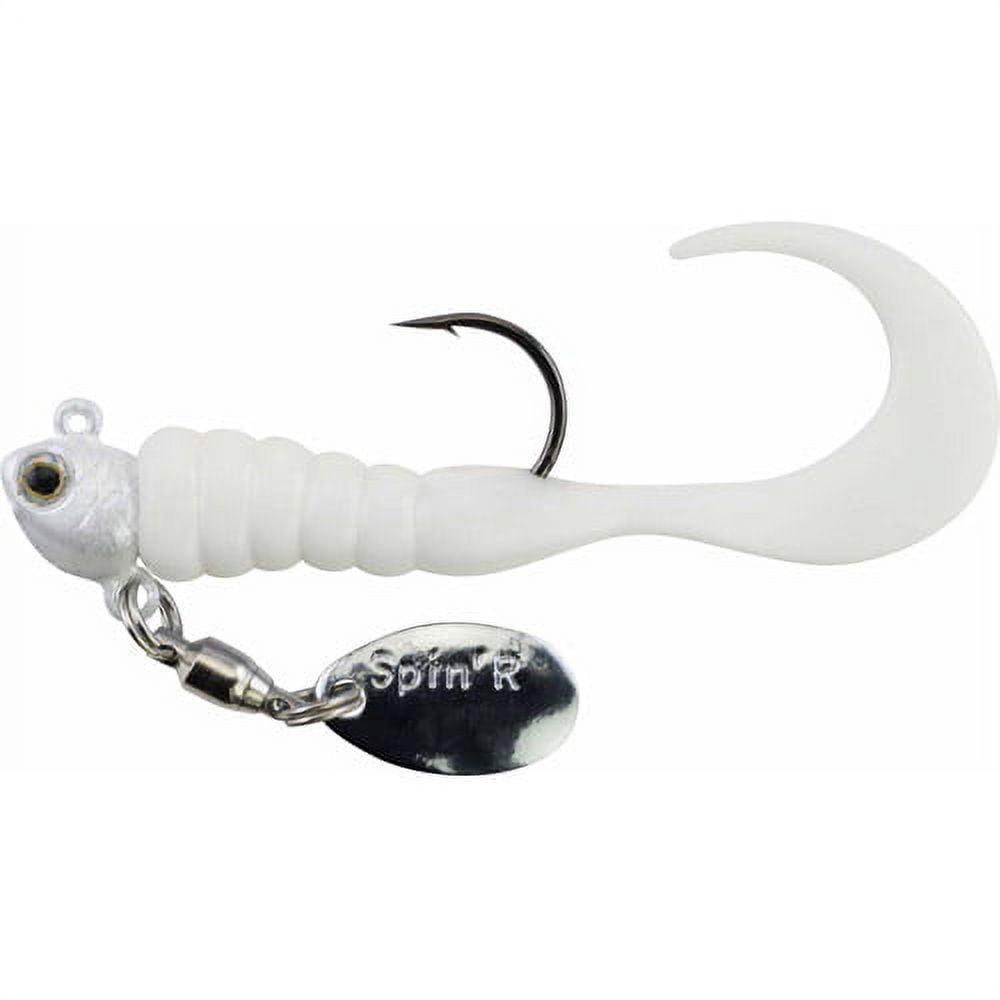 Johnson Crappie Buster Spin'r Grub Fishing Bait 