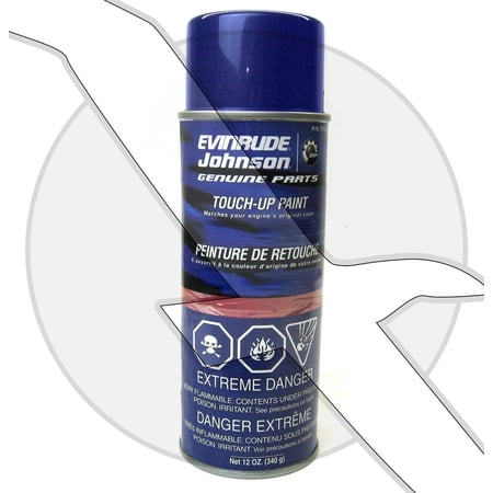 Johnson Evinrude Genuine OEM Factory Matched Can Spray Paint XP Dark Blue 771244