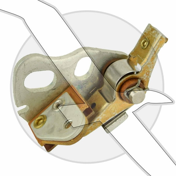 Johnson Evinrude Outboard Motor Breaker Point Assembly 0581207 581207