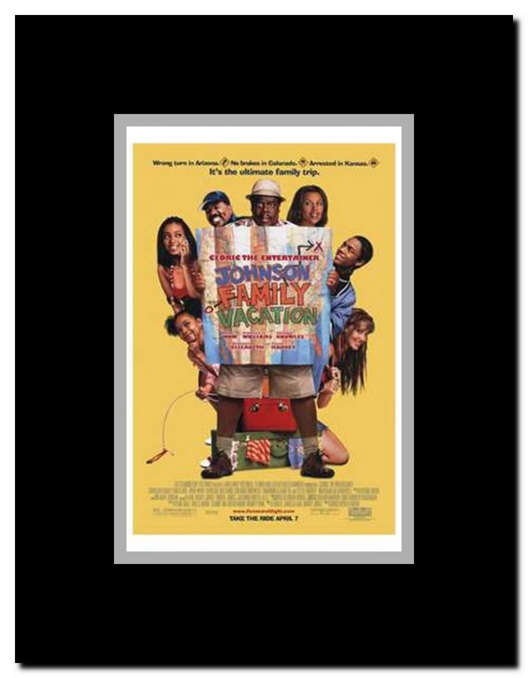 Johnson Family Vacation Framed Movie Poster