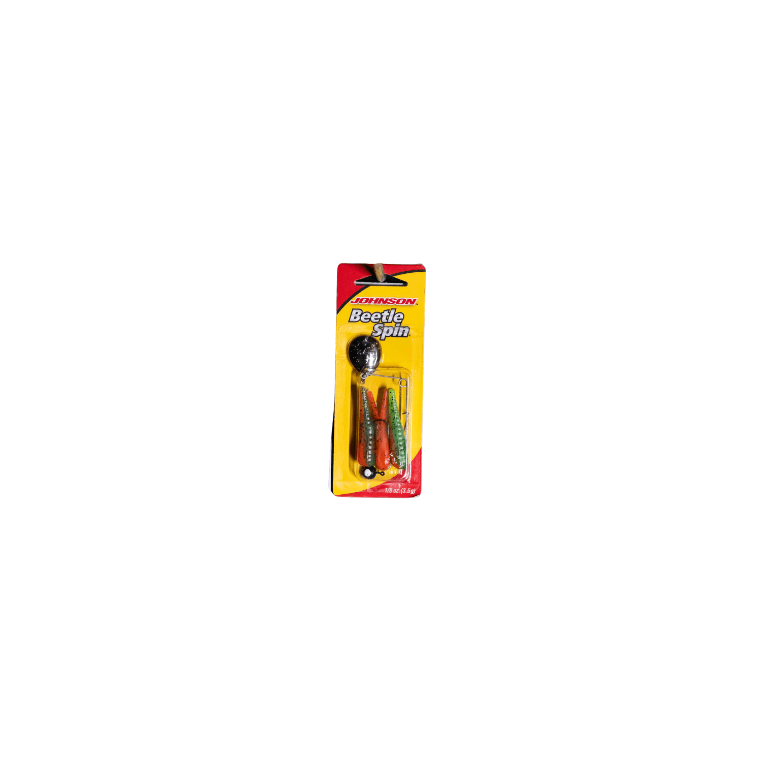Johnson Original Beetle Spin Fishing Lure, Firetiger, 1.5 in