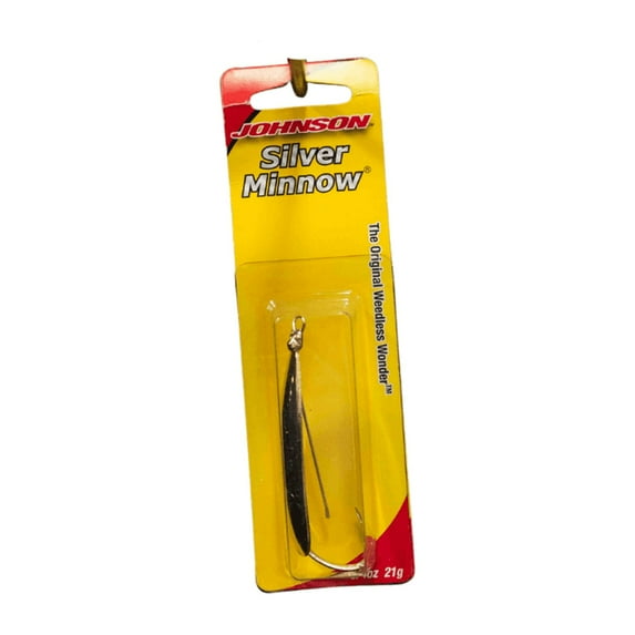 Johnson Silver Minnow Fishing Lure, Gold, 2.75 in