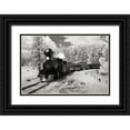 thumbnail image 1 of Johnson, George 14x11 Black Ornate Wood Framed with Double Matting Museum Art Print Titled - Black Hills RR II, 1 of 4