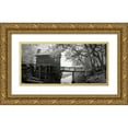 thumbnail image 1 of Johnson, George 14x9 Gold Ornate Wood Framed with Double Matting Museum Art Print Titled - Stone Mountain Mill, 1 of 4