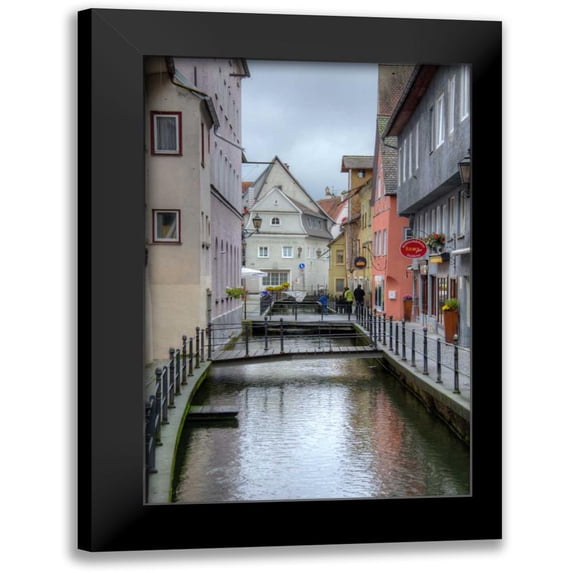 Johnson, George 17x24 Black Modern Framed Museum Art Print Titled - Memmingen I