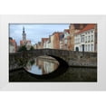 thumbnail image 1 of Johnson, George 18x13 White Modern Wood Framed Museum Art Print Titled - Brugge I, 1 of 4