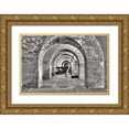 thumbnail image 1 of Johnson, George 24x17 Gold Ornate Wood Framed with Double Matting Museum Art Print Titled - Civil War Fort I, 1 of 4