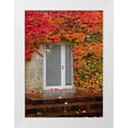thumbnail image 1 of Johnson, George 24x32 White Modern Wood Framed Museum Art Print Titled - Augustine Door and Ivy, 1 of 4