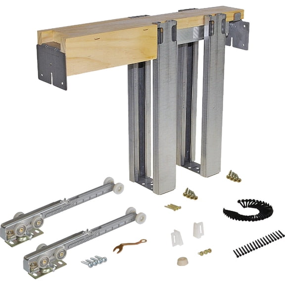 Johnson Hardware Pocket Door Frame 1500 Soft Close Series - Easy Installation - 32" x 84"