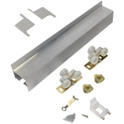Johnson Hardware 2610F721 1-Door Hardware Set Wall Mount Barn Door Type Sliding Door 72"