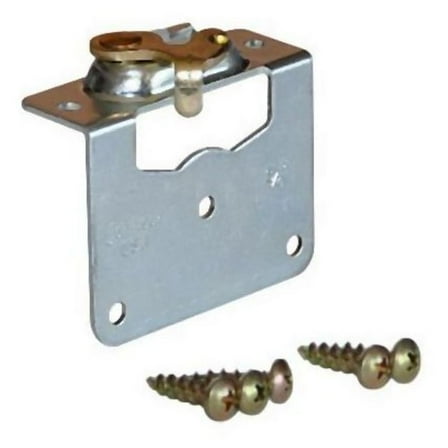 Johnson Hardware Jh1032 Side Mount Hanger Plate For 3/4" 111 Series Sliding Doors - Zinc /
