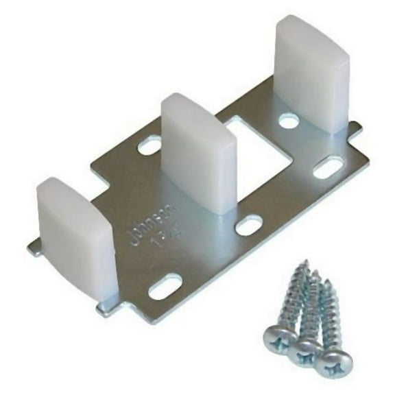 Johnson Hardware Jh2035 Door Guide For 1-3/8" 200 Series Bypass Doors - White