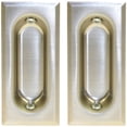 thumbnail image 1 of Johnson Hardware Rectangular Flush Pocket Door Pull - 1 Each, 1 of 2