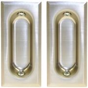 Johnson Hardware Rectangular Flush Pocket Door Pull - 1 Each