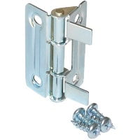 Brass 2" Bi-Fold Door Hinge Set with Screws