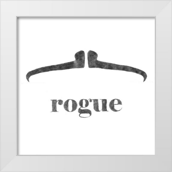 Johnson, Jason 12x12 White Modern Wood Framed Museum Art Print Titled - Rogue