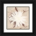 thumbnail image 1 of Johnson, Jason 26x26 Black Ornate Wood Framed with Double Matting Museum Art Print Titled - Stone Blossom III, 1 of 4