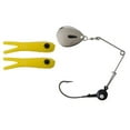 thumbnail image 1 of Johnson Original Beetle Spin Fishing Lure, Yellow/Black Dot, 2 in, 1 of 7
