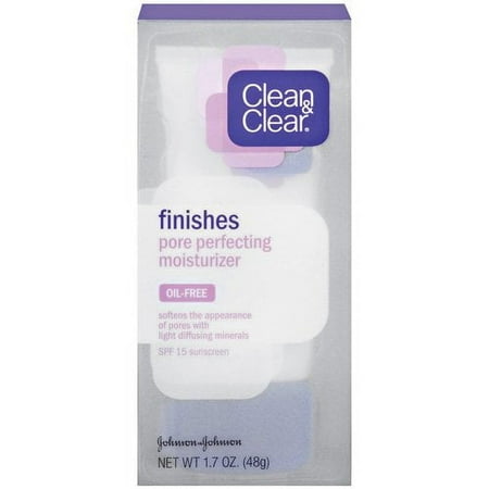 Johnson & Johnson Clean & Clear Finishes Pore Perfect Moisturizer, 1.7 oz