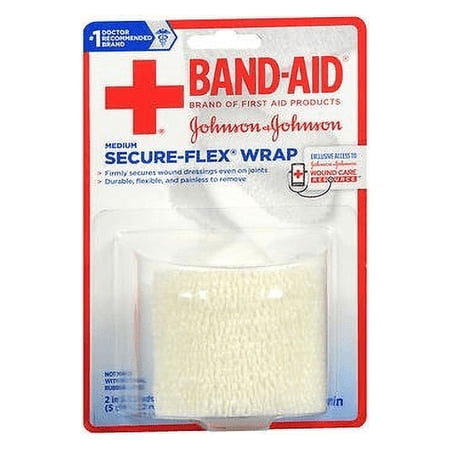 Johnson & Johnson First Aid Secure-Flex Wrap 2" X 2.5 Yards